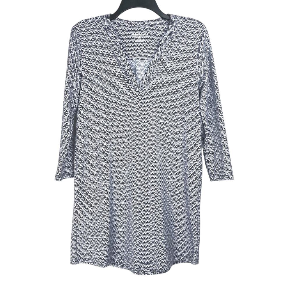 NWT Southern Tide Women's Size XS Jamie Blue White Performance Dress Activewear